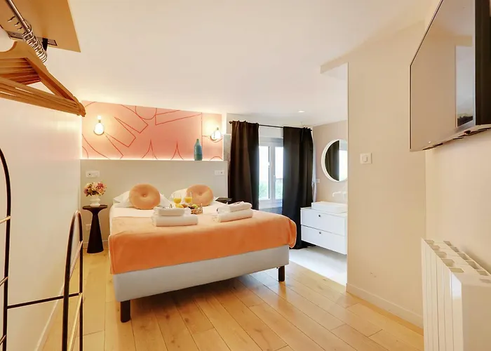 Daire Modern Flat - 2br-6p - Marais Paris